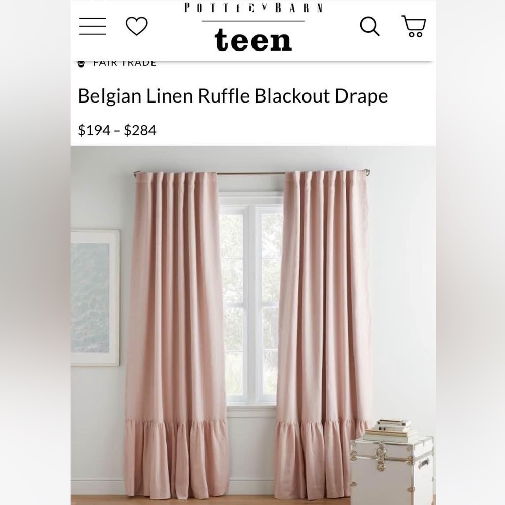 Pottery Barn Curtains